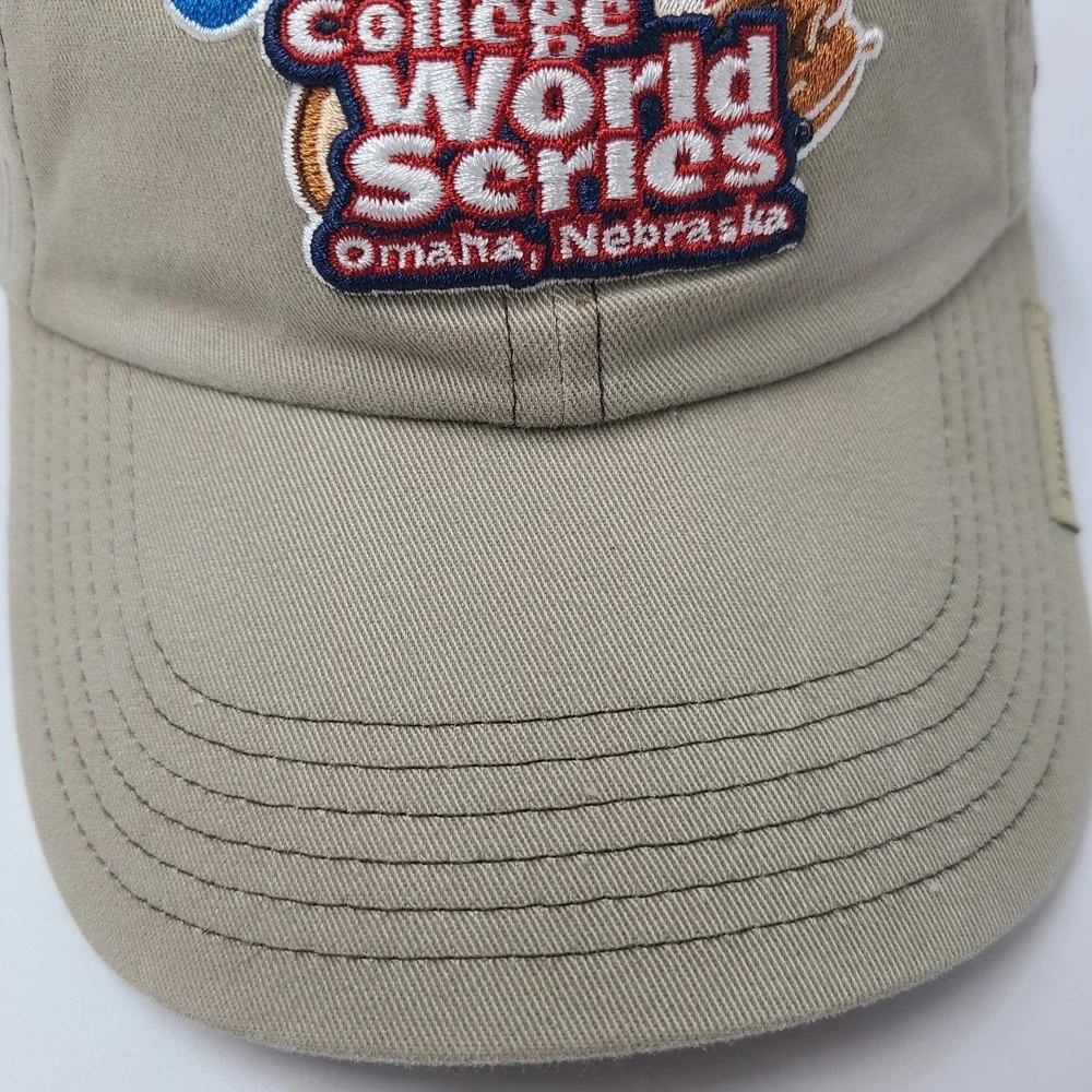 LSU Tigers Hat Nike Strapback‎ 2008 College World Series Beige Men NCAA Baseball